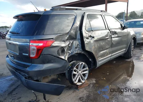 2015 Ford Explorer Xlt from USA, damaged, VIN 1FM5K7D99FGA69749
